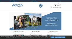 Desktop Screenshot of degrafdigital.es